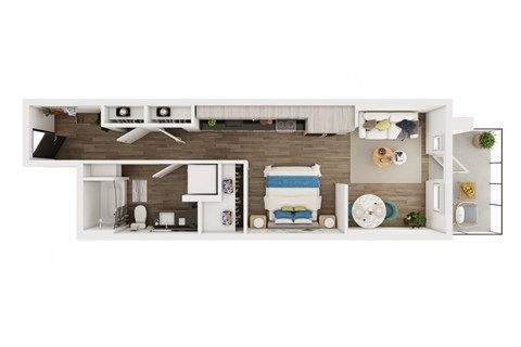 PASSAGE, Studio, 1 Bath at Marina Square, Bremerton, WA, 98337